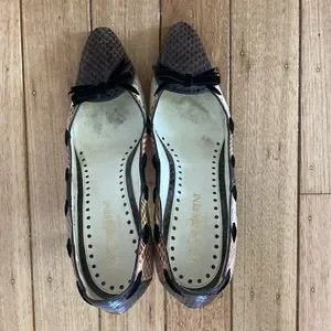 Yves St Laurent snakeskin shoes | Poshmark