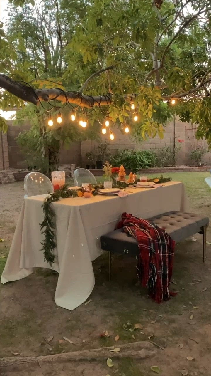 Christmas decor. Christmas table setting. Christmas table scape. Christmas dinner table. Christmas decorations.￼

#LTKHoliday #LTKhome #LTKCyberweek