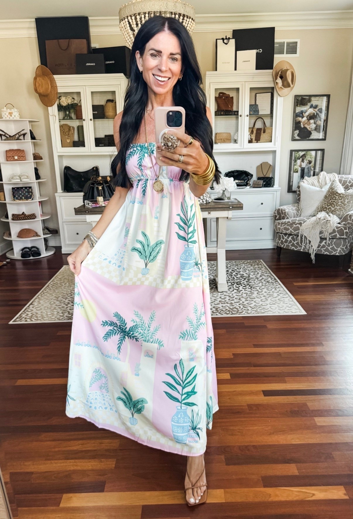 Beautiful tropical print on this maxi dress 

#LTKTravel #LTKFestival #LTKSeasonal