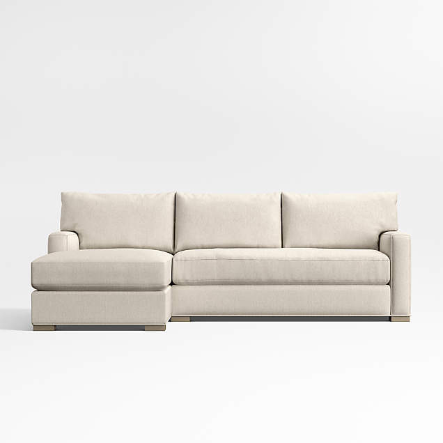 Axis 76" Bench Apartment Sofa + Reviews | Crate & Barrel | Crate & Barrel