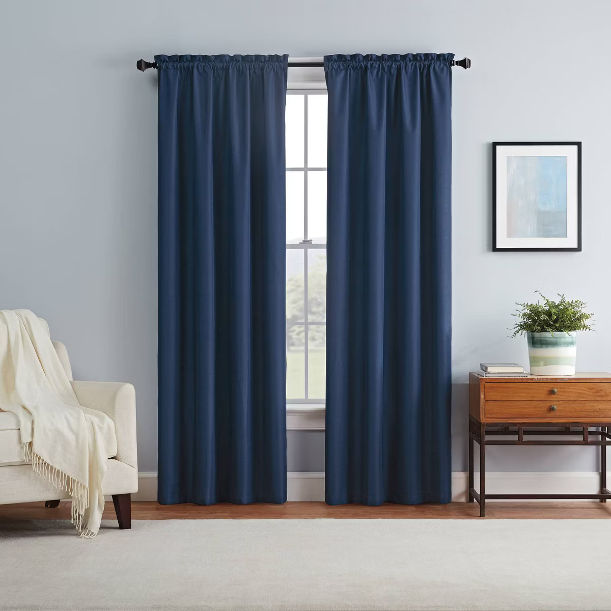 1pc Blackout Braxton Thermaback Window Curtain Panel - Eclipse | Target