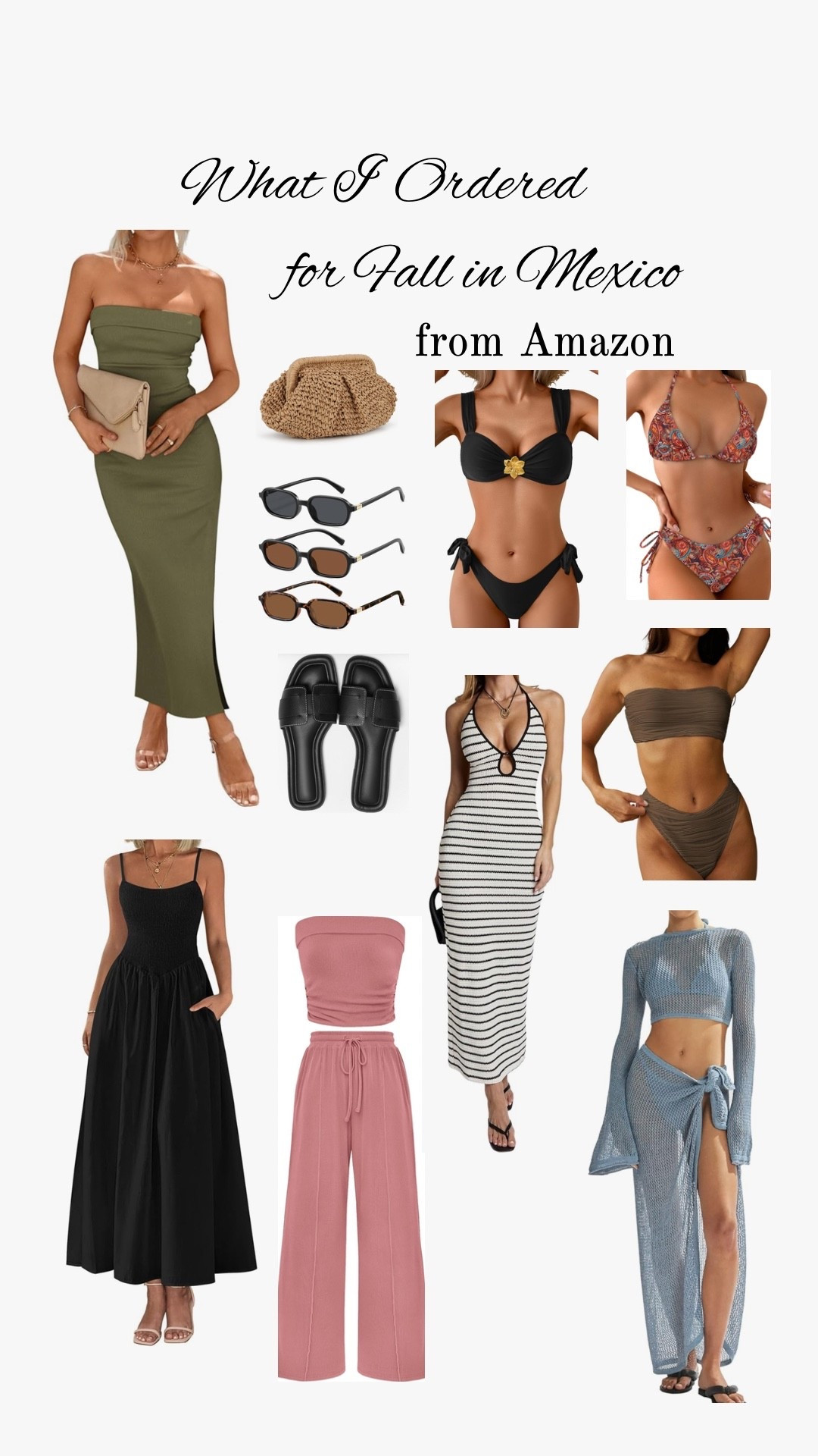 Fall vacation trip to Mexico what I ordered from Amazon 

#LTKFindsUnder100 #LTKStyleTip #LTKTravel