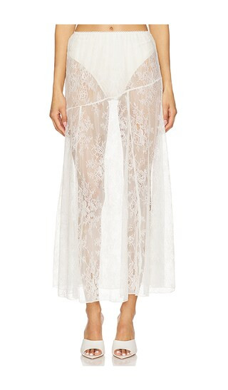 Veera Skirt in Cloud Dancer | Revolve Clothing (Global)