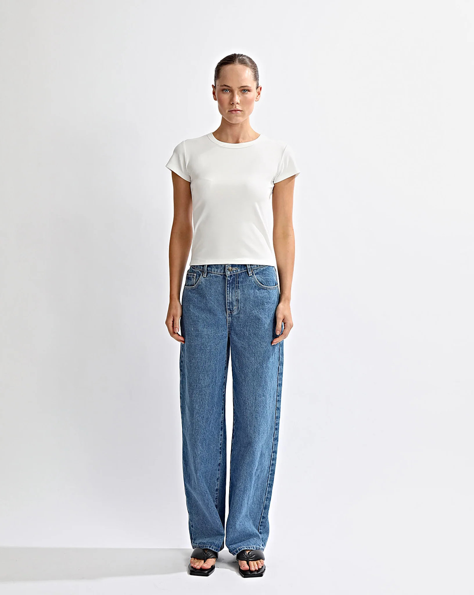 Kai Baby Tee White | One Mile