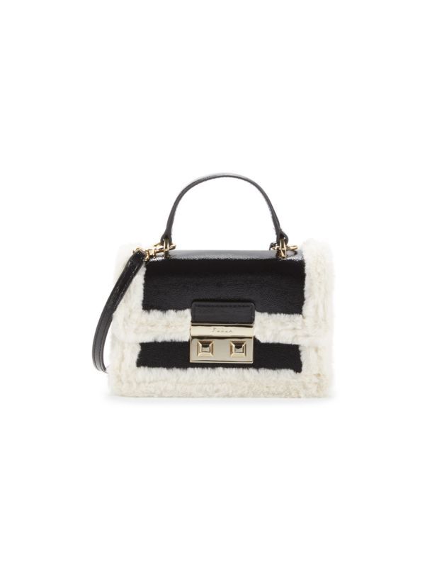 Bella Faux Fur Lined Satchel | Saks Fifth Avenue OFF 5TH