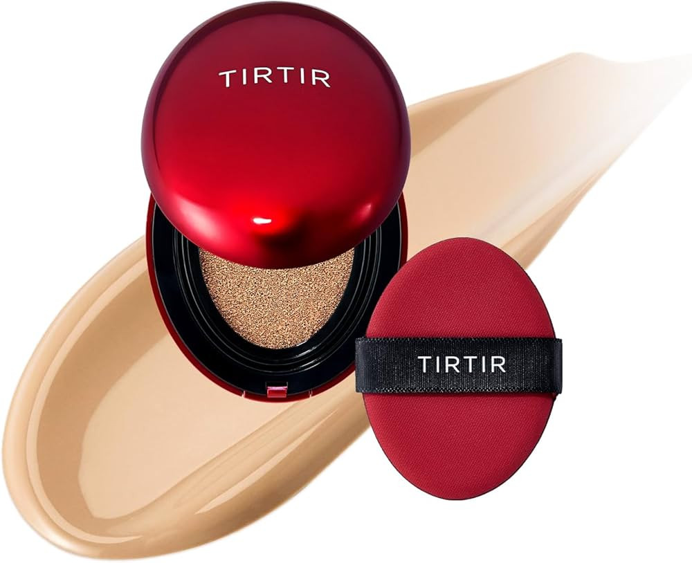 [*Mini Size*] TIRTIR Mask Fit Red Cushion Foundation | Long-Lasting, Lightweight, Buildable Cover... | Amazon (US)