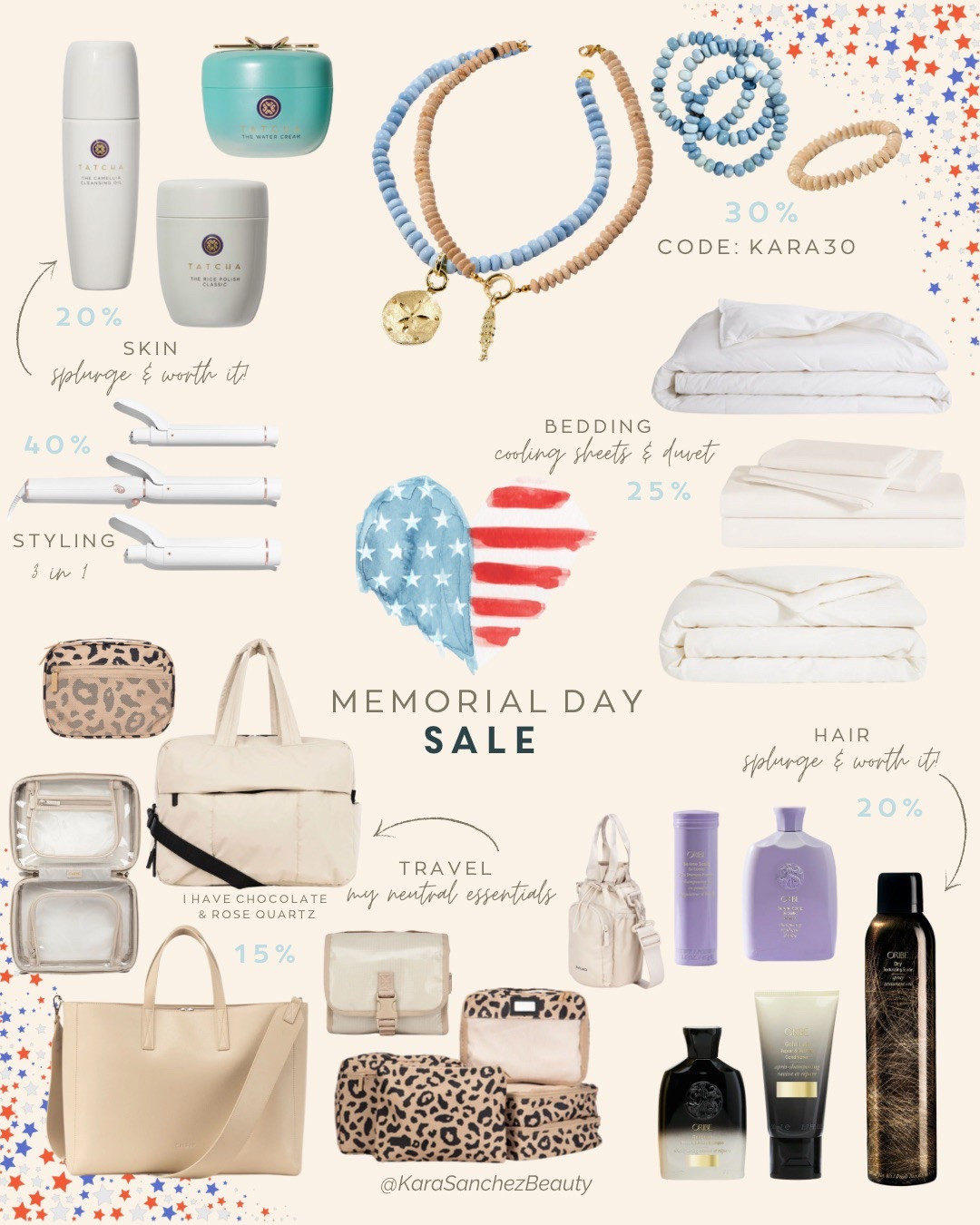 I haven’t been shopping much, instead waiting for things to go on sale so I’ve curated what I think is the best sales for Memorial Day plus 30% OFF my favorite fashion jewelry with code: KARA30. 

Let me know if you like this kinda post and I’ll try to do more of them when I think it’s worth it!

#LTKBeauty #LTKSeasonal #LTKGiftGuide