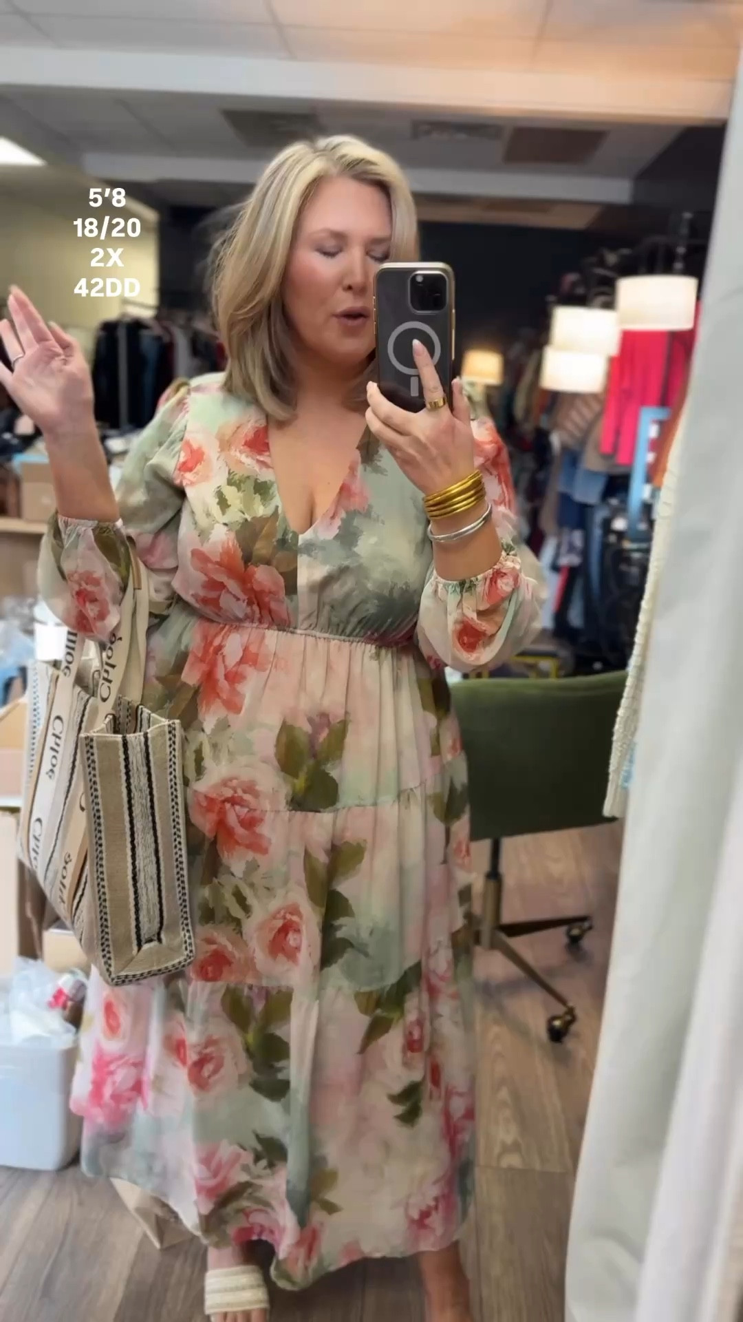 Wearing an 18 in this dress, absolutely love it! In my tank and leggings, thats a 2X in both! My shapewear is a 2X! 

Plus size fashion, everyday outfit ideas, spring fashion, ootd, spring dresses, grwm, midsize fashion, plus size outfits

#LTKPlusSize #LTKMidsize #LTKgrwm