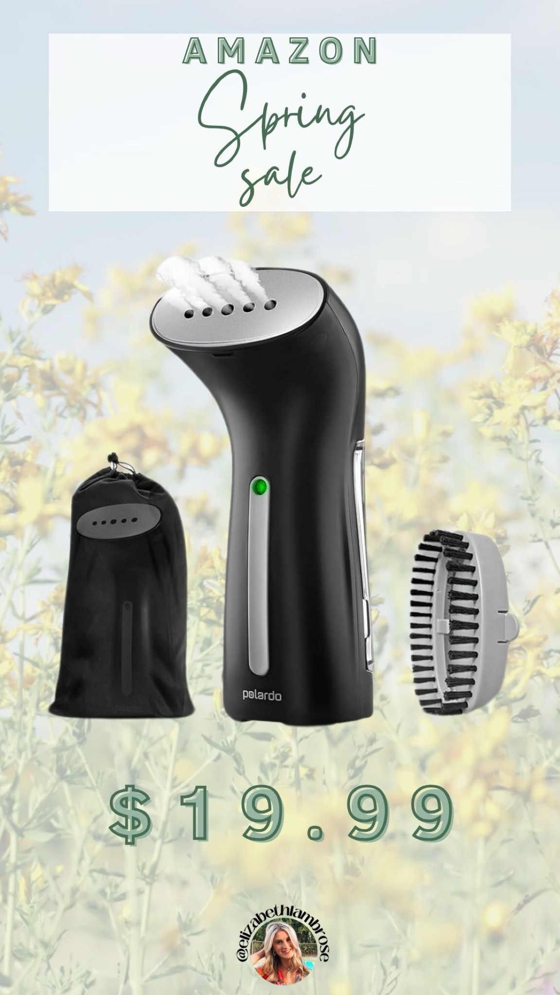 AMAZON SPRING SALE
found this steamer on sale for $19.99!
such a steal! i’m in need of one so I will be grabbing this one! 
the black color is the only one at $19.99!

steamer | amazon | deal | sale | amazon | spring sale | travel | iron

#LTKtravel #LTKhome #LTKsalealert