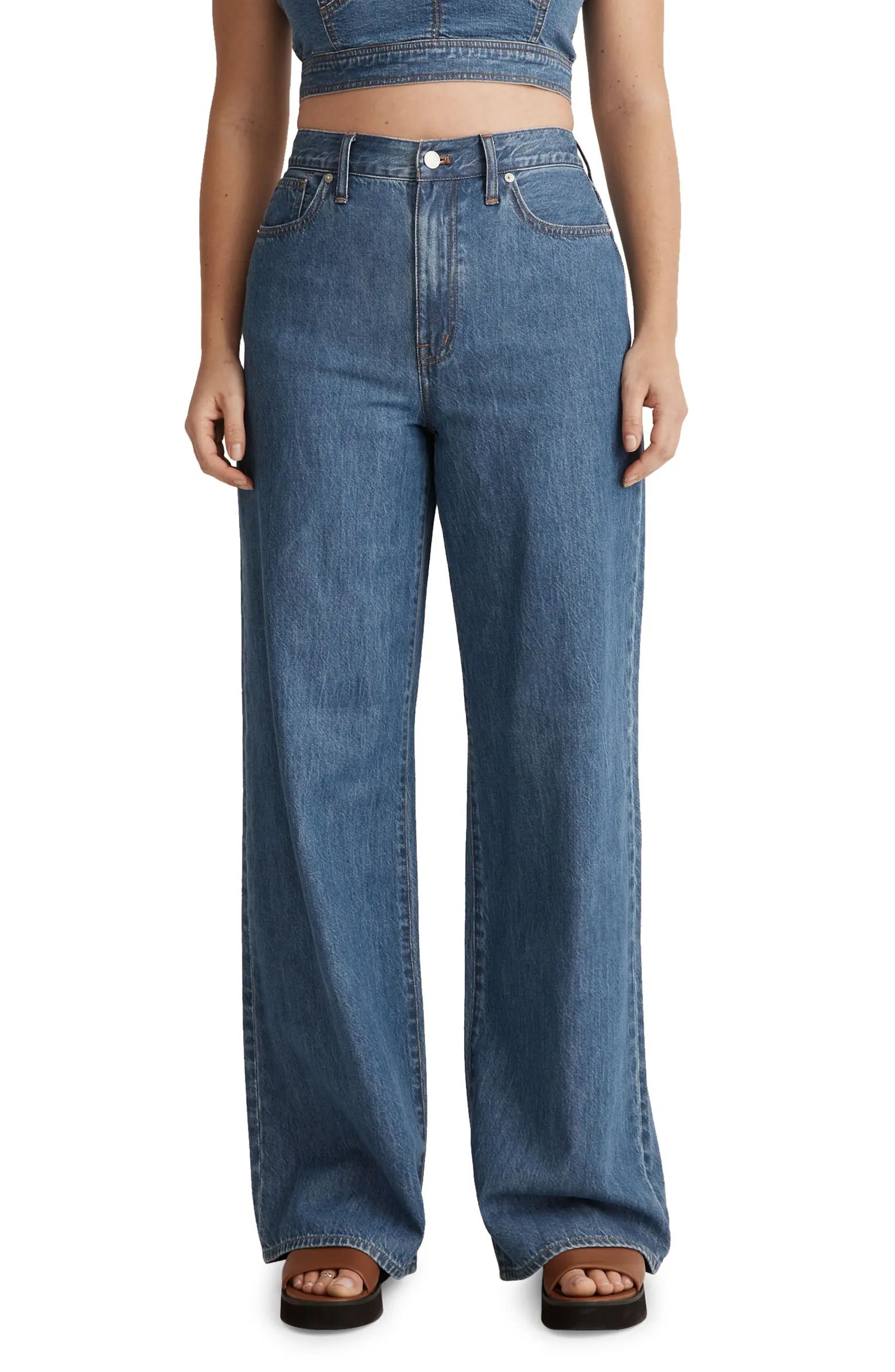 Super Wide Leg Jeans | Nordstrom