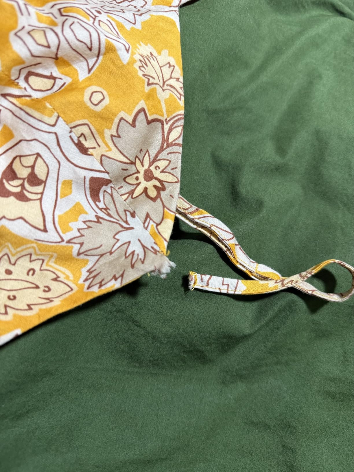 Amazon Essentials Women's Fit and Flare Empire Waisted Cotton Sateen Tiered Maxi Dress | Amazon (US)