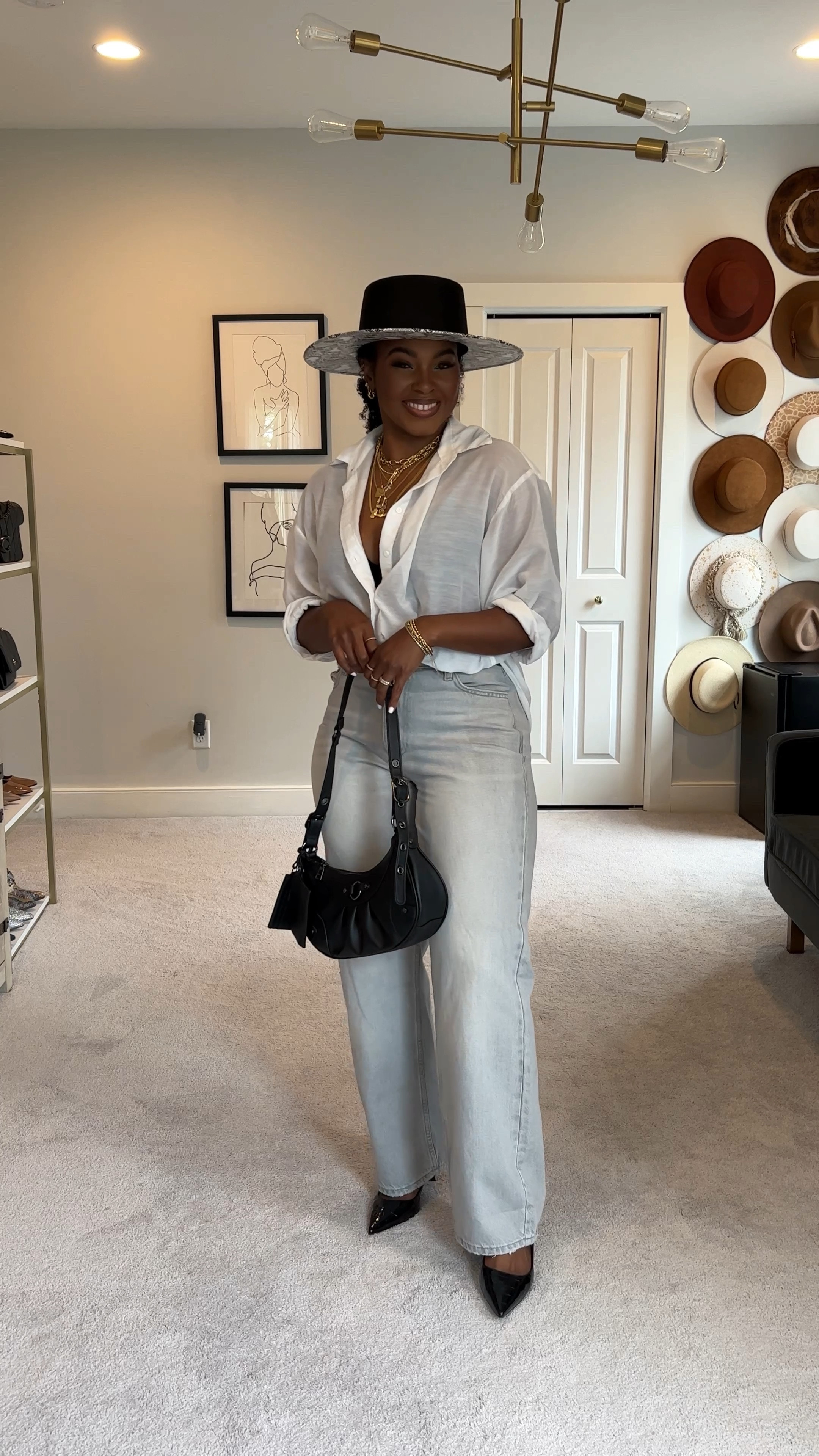 Never been more excited for an outfit. Everything linked except for the hat. It’s my brand (of course!) Haiku fedora via www.shoplivinfearless.com 


#LTKmidsize #LTKfindsunder100 #LTKstyletip