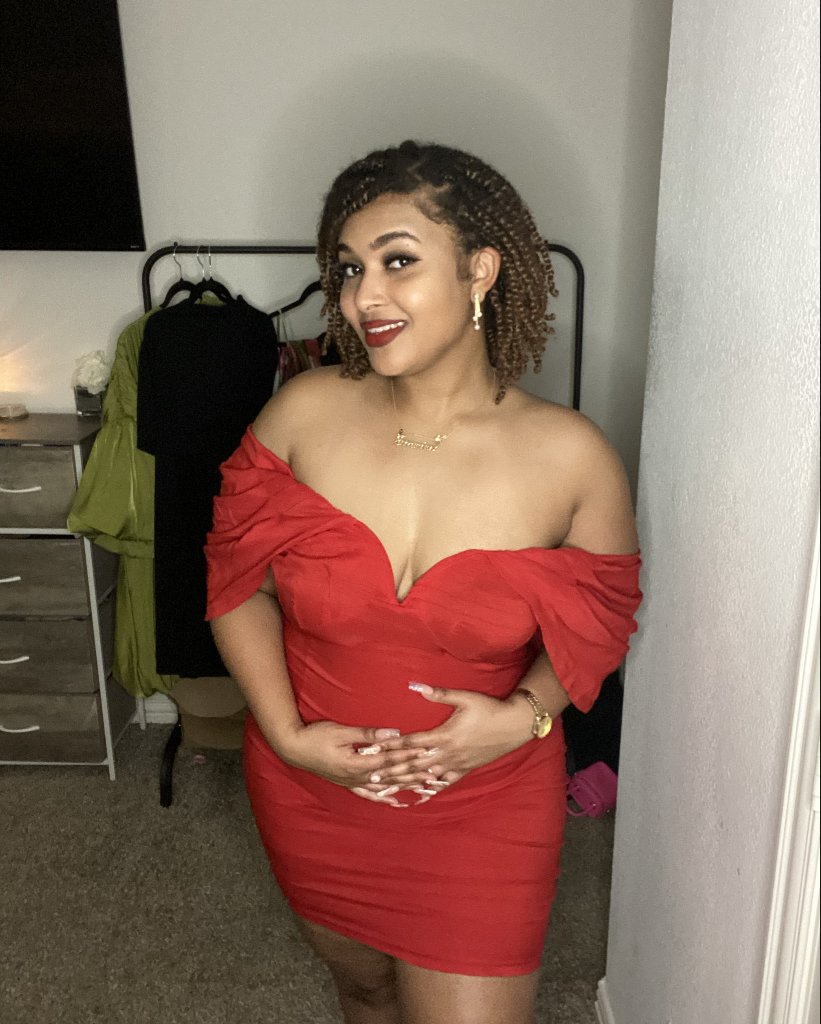 This beautiful dress and skirt will be head turners this summer. The skirt actually comes with a matching corset that I purchased too small I should’ve gotten it in a extra large or 1x it runs small. I got the dress in a 16 and it fit perfect. #prettylittlething#red#weddingseason

#LTKWedding #LTKFindsUnder50 #LTKPlusSize