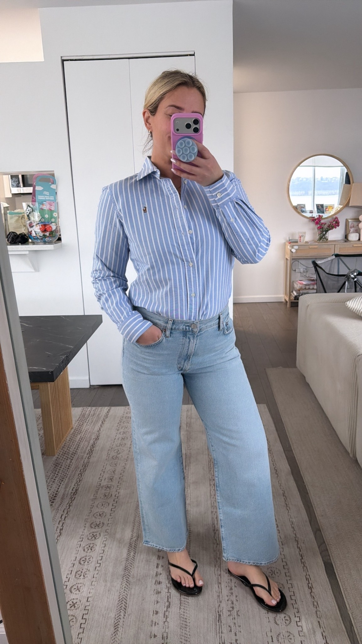 Preppy vibes I'll be wearing all spring summer. The polo shirt (on the women's version) runs slimmer - I honestly prefer the fit of the men's! I bought a size 6 in this one and I wish I sized up to an 8 or 10 bc I prefer them a little baggier! 

#LTKmomlife #LTKSeasonal