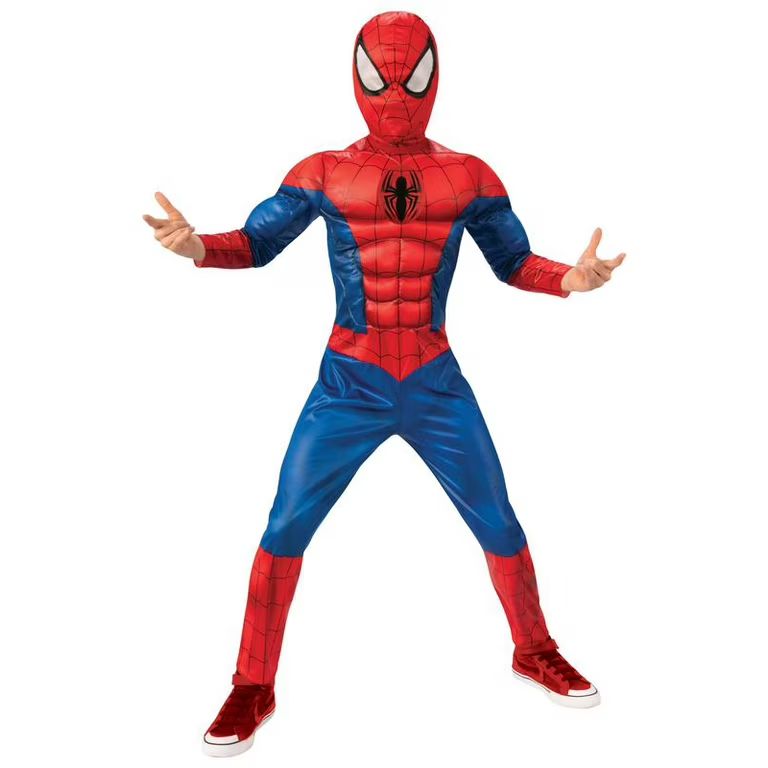 Child Officially Licensed Boys Marvel Classic Spiderman Halloween Costume Medium, Red and Blue | Walmart (US)