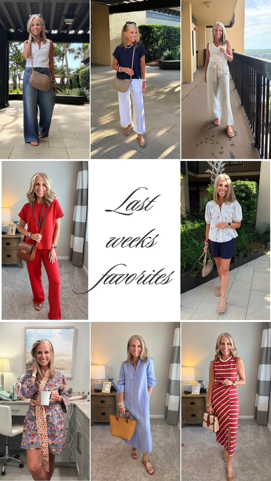 Last weeks favorites! Yours and mine

#LTKdayinmylife #LTKootd #LTKOver40