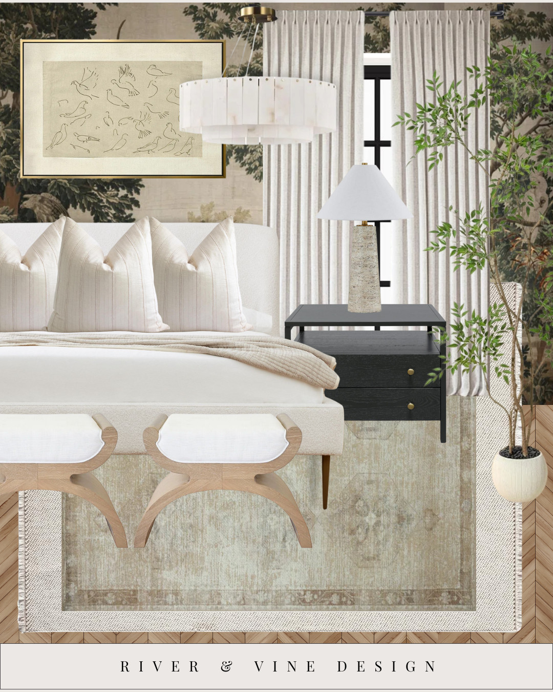 This is what I mean when I say a bedroom should feel quiet, not empty.

Soft layers, warm neutrals, and a mix of textures do all the work here — nothing loud, nothing trendy, just pieces that create a sense of ease the moment you walk in. The secret is balance: plush bedding paired with structured furniture, organic artwork to soften clean lines, and lighting that feels sculptural but calming.

If your bedroom feels “almost there,” try adjusting texture before color. It’s the fastest way to make a space feel intentional and elevated.

I linked the pieces used here so you can recreate the look or pull a few elements into your own space.

👉 Tap to shop the details
👉 Save this for bedroom refresh inspiration
👉 Start with one layer and build slowly 

 #LTKSeasonal #LTKHome