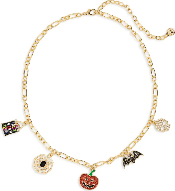 BaubleBar Pumpkin Spaced Charm Necklace | Nordstromrack | Nordstrom Rack