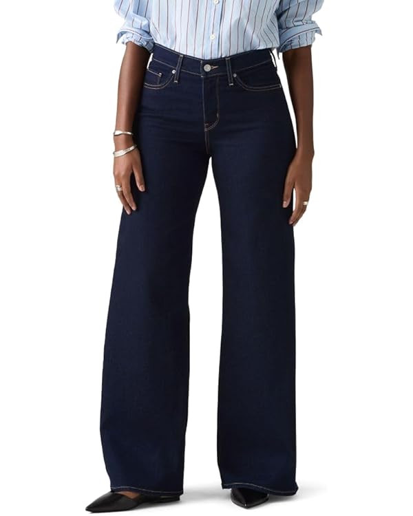 Levi's Women's 318 Shaping Wide Leg | Amazon (US)