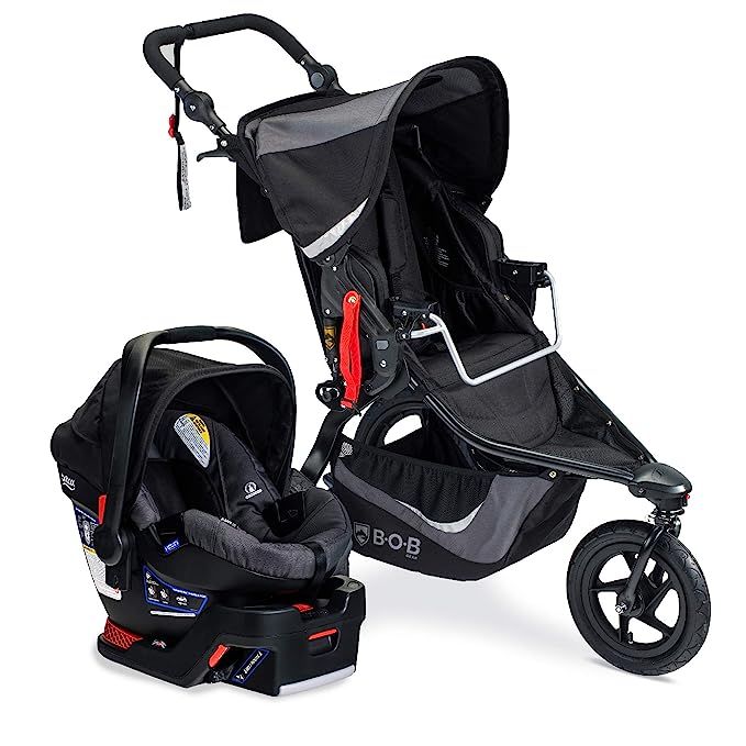 BOB Gear Revolution Flex 3.0 Jogging Stroller + Travel System with B-Safe 35 Infant Car Seat | Sm... | Amazon (US)