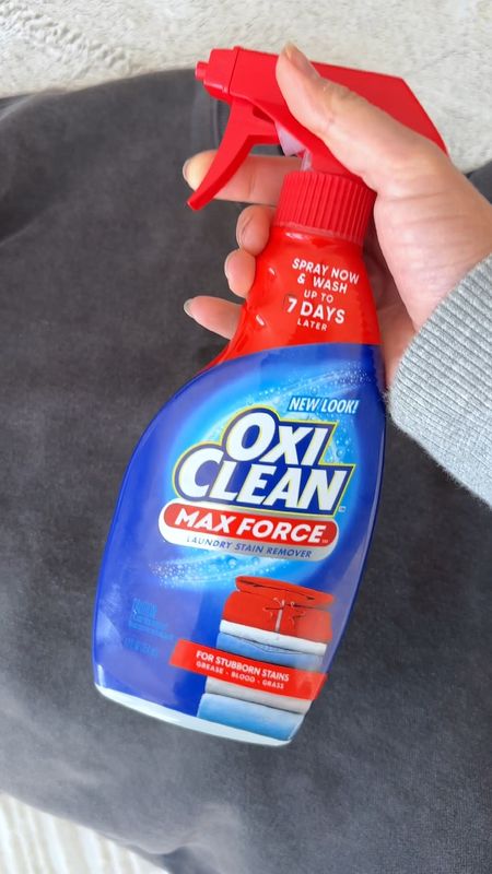 Must have stain remover. I tried folex and tide pen and it didn’t work. I use this oxiclean max force and it took the satin of my favorite sweatshirt, and my son’s painted shirt. This stuff is so good. #clean #cleaning #oxiclean Cleaning product

#LTKfamily #LTKVideo #LTKfindsunder50