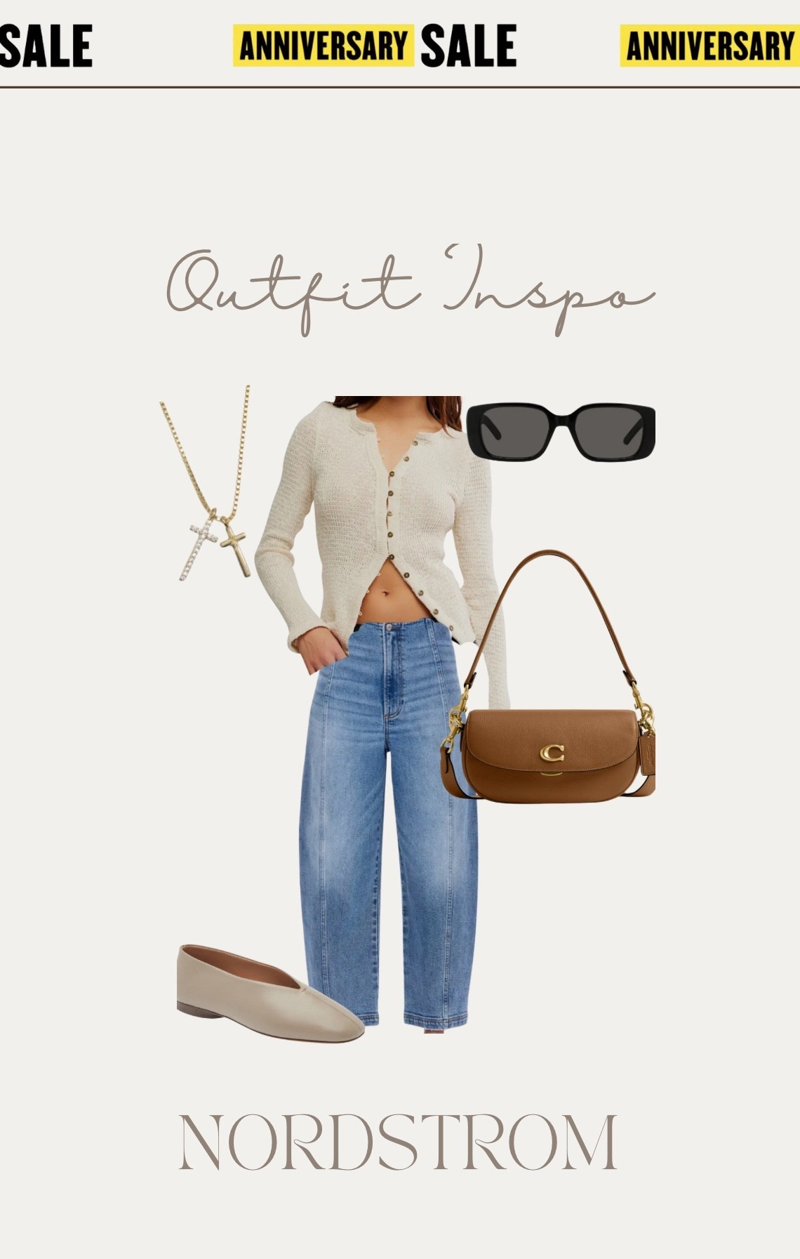 Nordstrom anniversary sale — outfit inspo✨ 

#nordstrom #nordstromsale #nordstromoutfits #outfitinspo #momstyle #minimalstyle #nsale #nordstromfinds #styletip #outfits #styling #coachbag #trendyflats #trending #topsellers #sunglasses #freepeople #fallstyle #summeroutfits #styleideas #nudeflats 

#LTKSaleAlert #LTKFindsUnder100 #LTKStyleTip