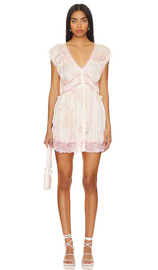 Spring Fling Mini Dress in Tea Combo | Revolve Clothing (Global)