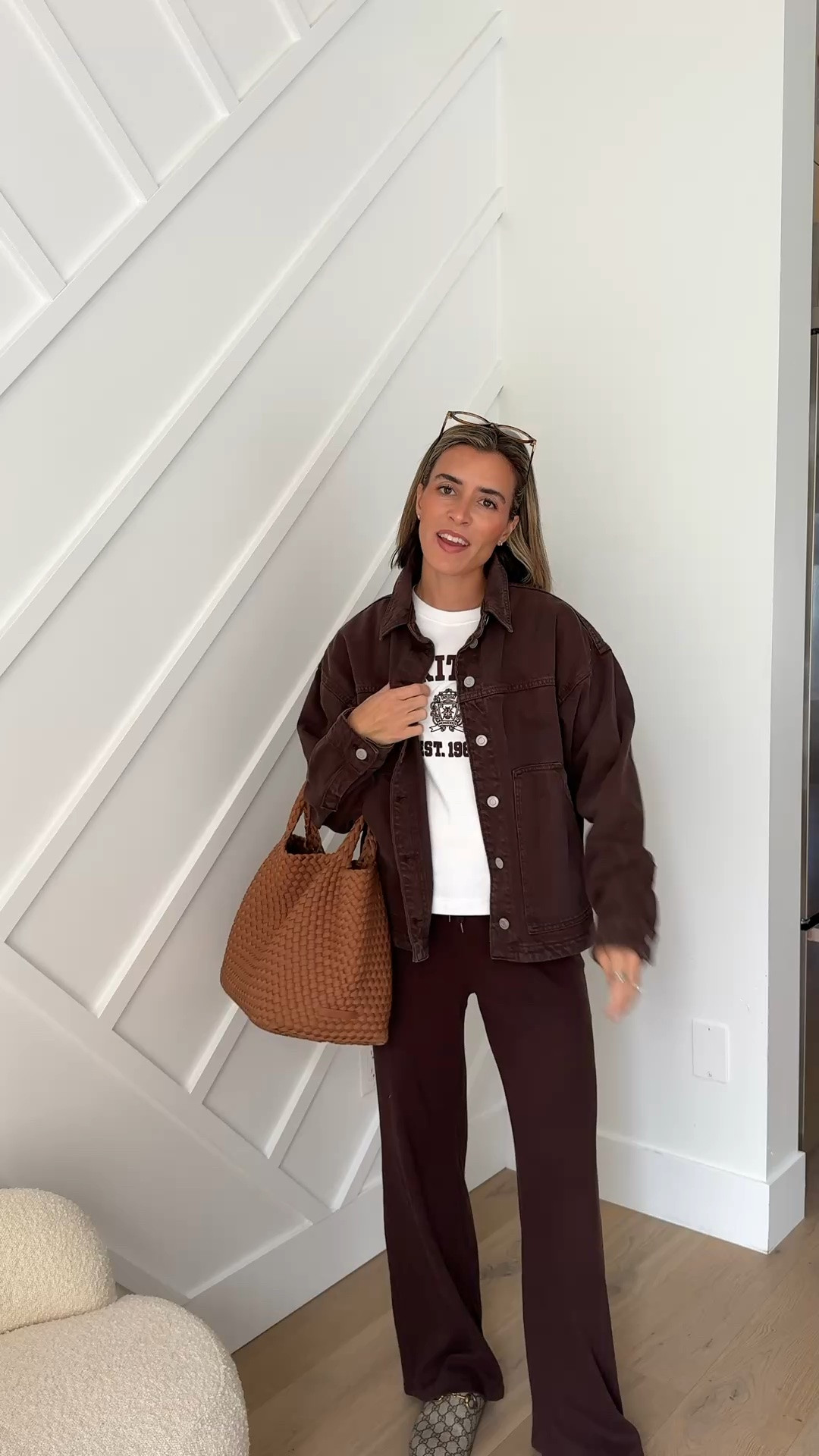 Jacket size small under $50
Ribbed pants size small
Tshirt size medium