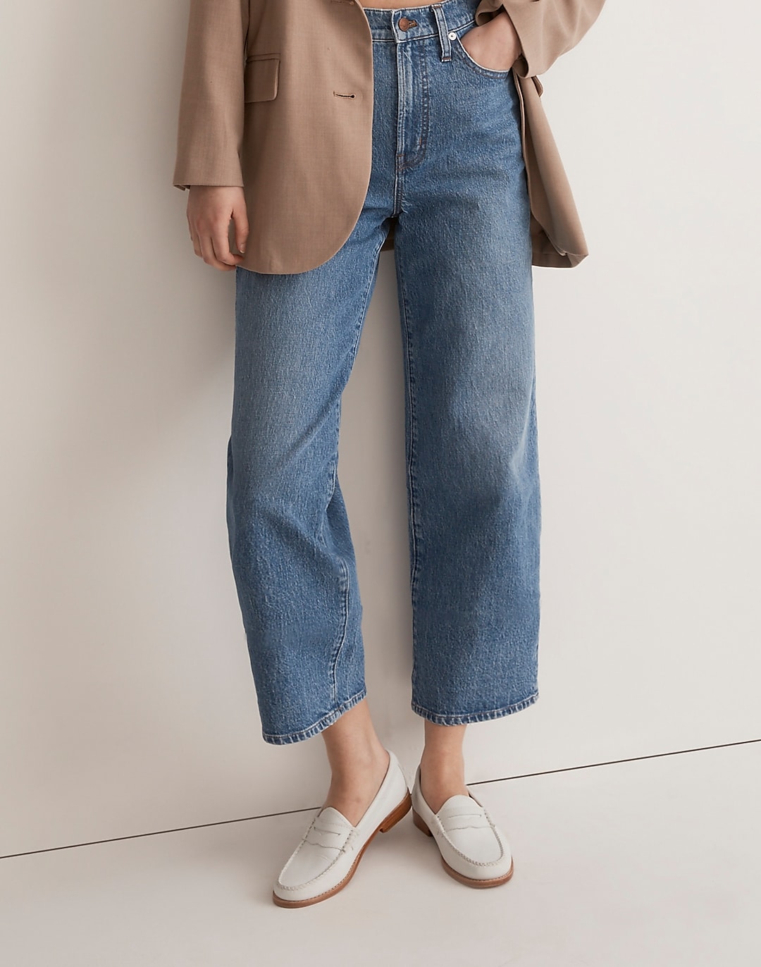 The Perfect Vintage Wide-Leg Crop Jean | Madewell