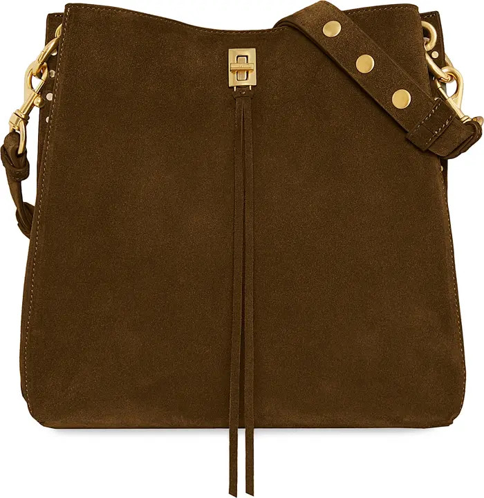 Darren Deerskin Leather Shoulder Bag | Nordstrom