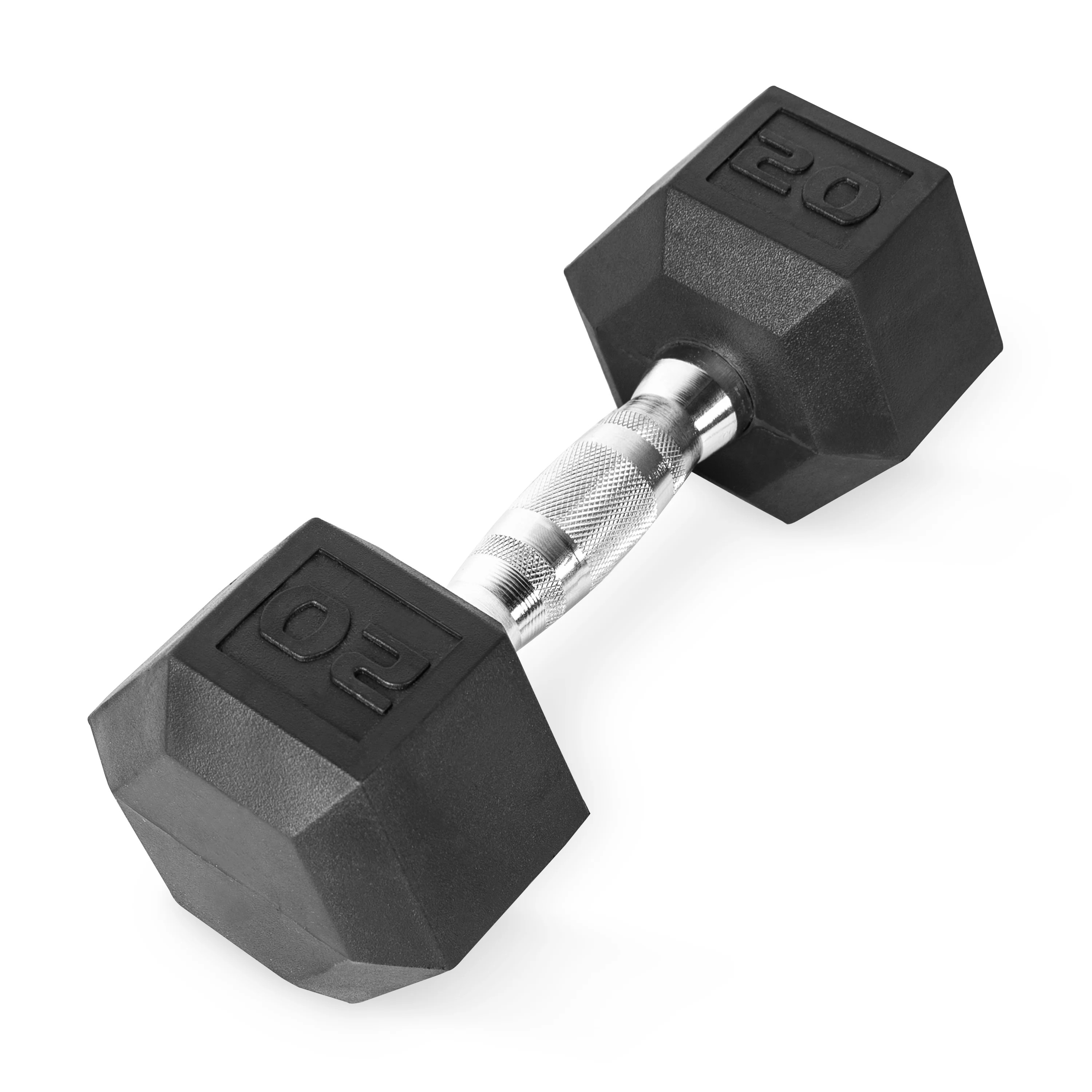 CAP Barbell, 20lb Rubber Hex Dumbbell, Single | Walmart (US)