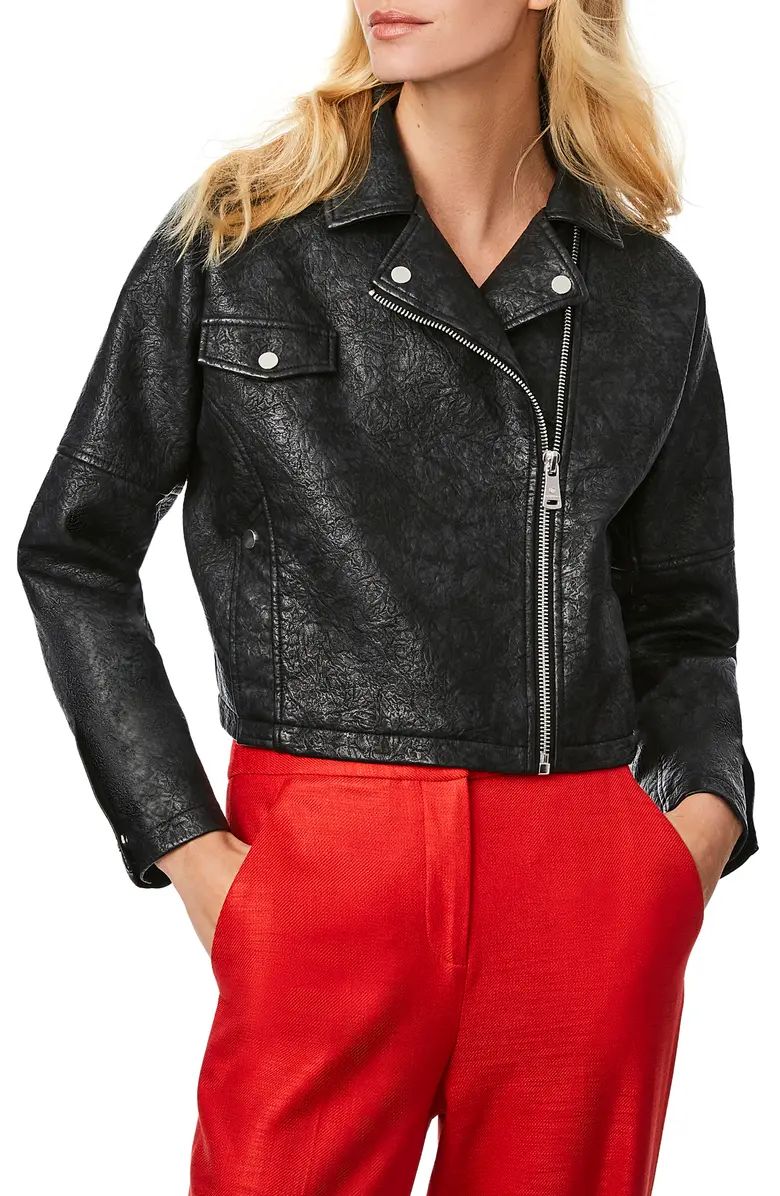 Bleecker Faux Leather Moto Jacket | Nordstrom