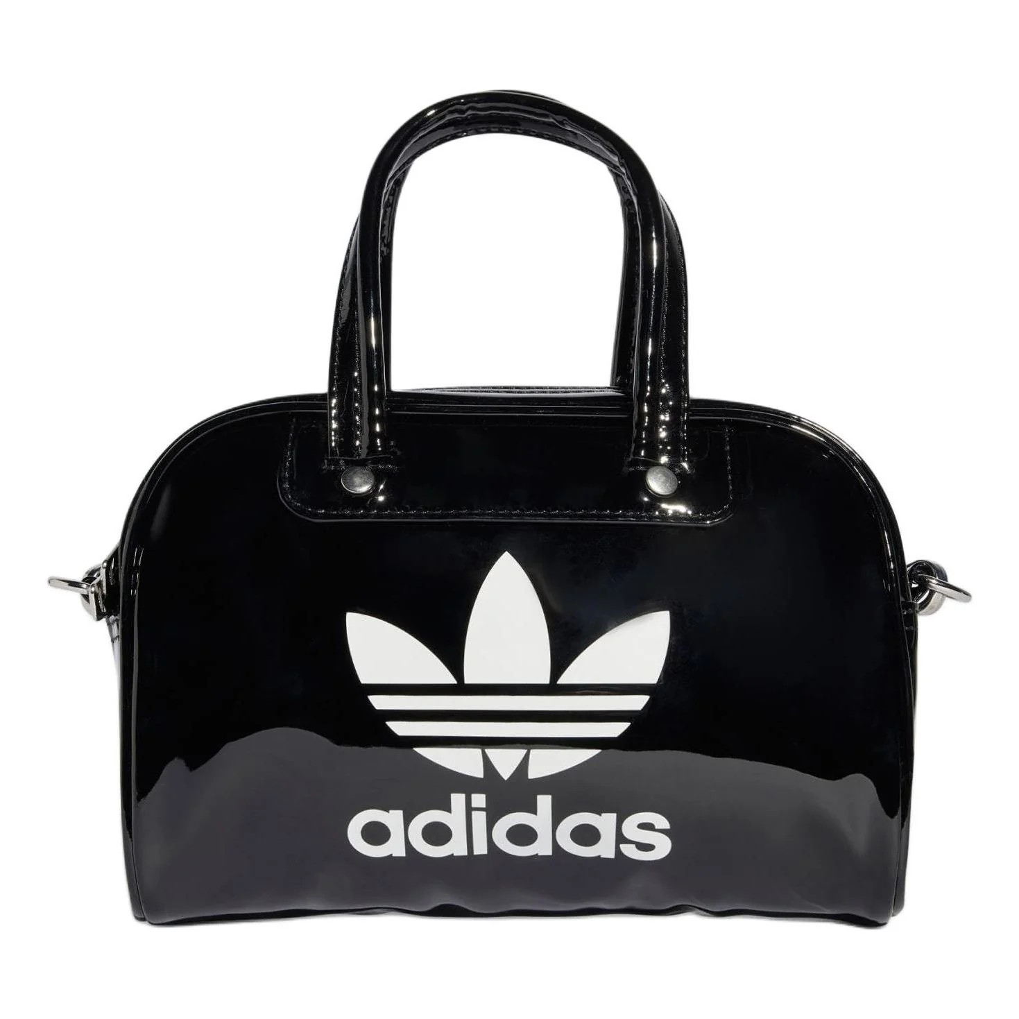 adidas Adicolor Mini Bowling Bag 'Black White' IX7498 | KICKS CREW
