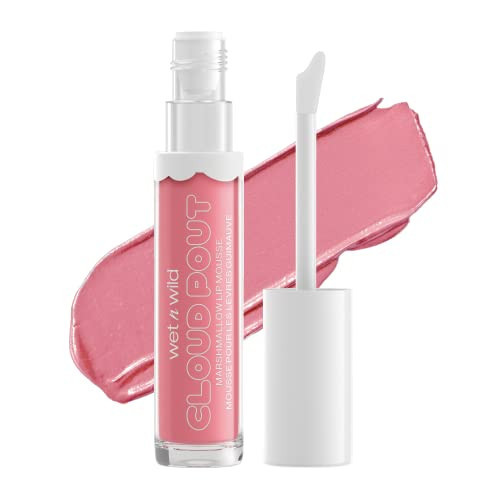 wet n wild Liquid Lipstick Cloud Pout Marshmallow, Light Pink Pour Some Suga On Me | Matte Lip Cream Mousse | Argan Oil | Vitamin E | Amazon (US)