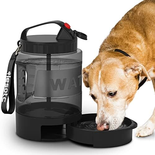 lesotc Dog Water Bottle, 77OZ Large Pet Water Bottle for Large Dogs, Portable Dog Travel Water Bottl | Amazon (US)