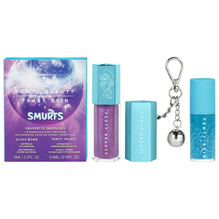 Smurfette Smooches Lip Essentials Duo + Keychain | Sephora (US)