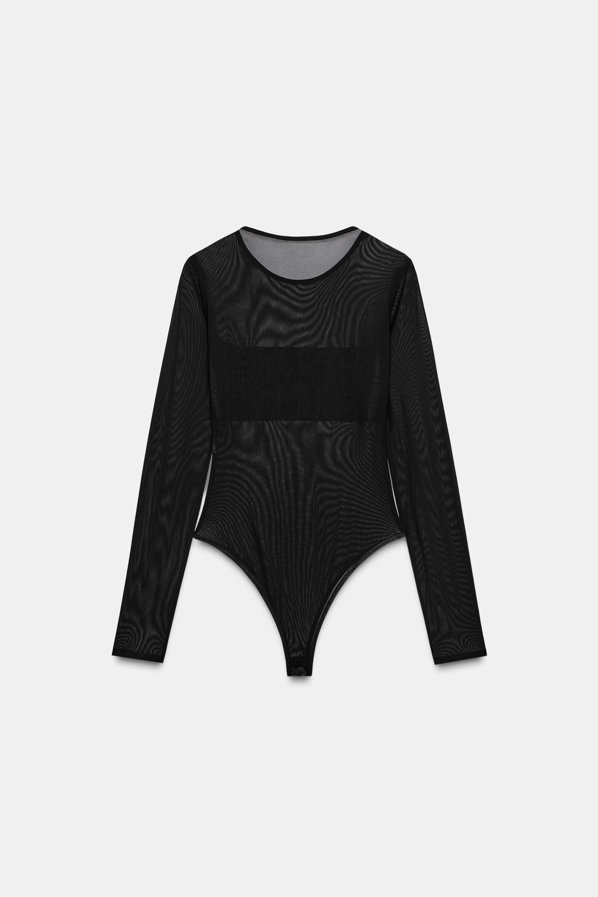 TULLE COMBINED BODYSUIT | Zara DE