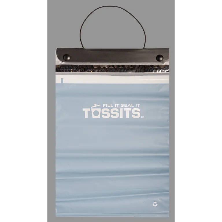 Tossits Disposable Car Garbage Bags – Blue Unit | 7-Bags Leak-Proof Hanging Trash Bags, Recycla... | Walmart (US)