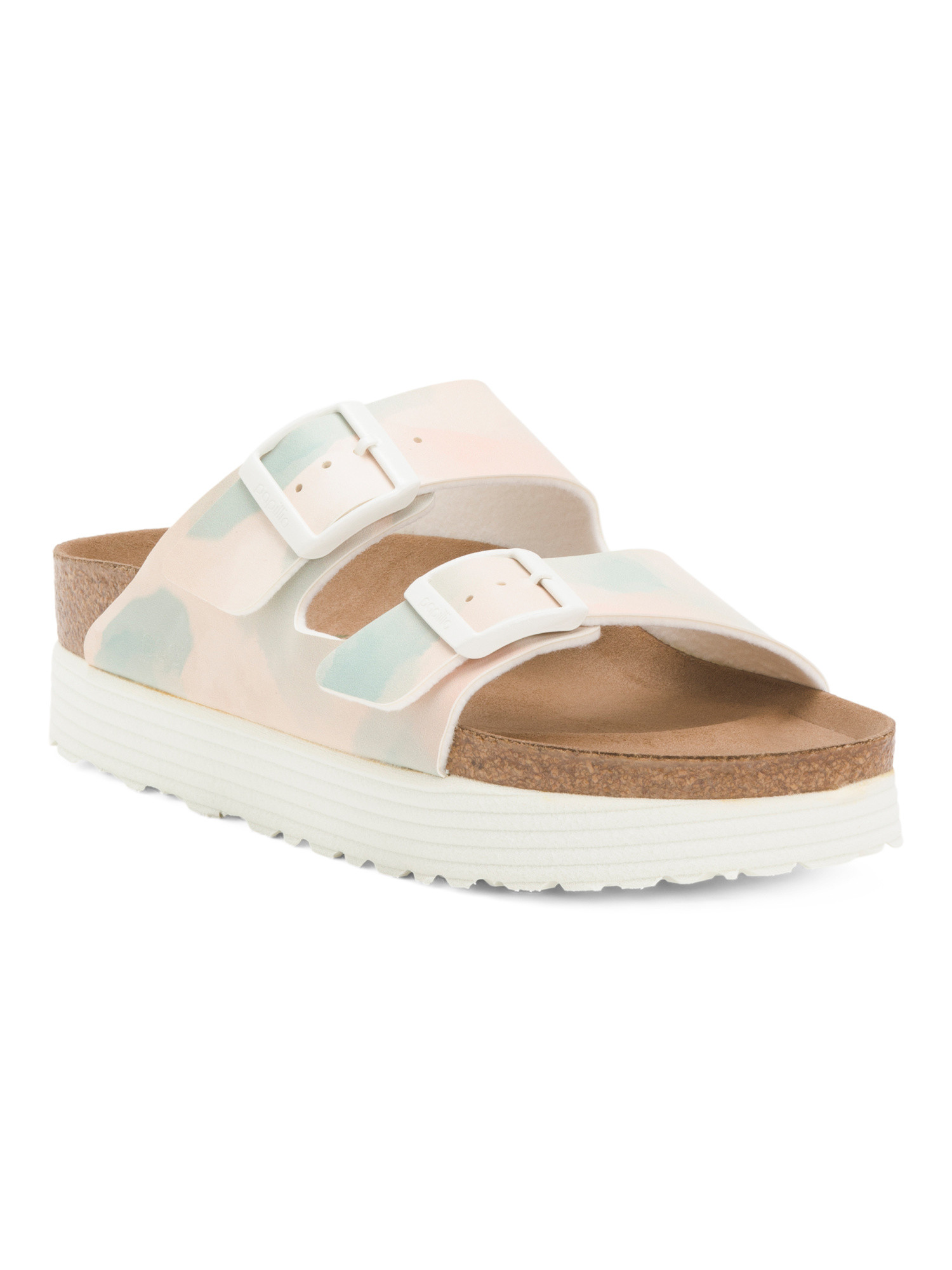 Faux Suede Arizona Platform Desert Dust Sandals | TJ Maxx