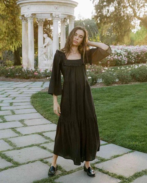 The Elodie Dress | Night Waffle | Christy Dawn