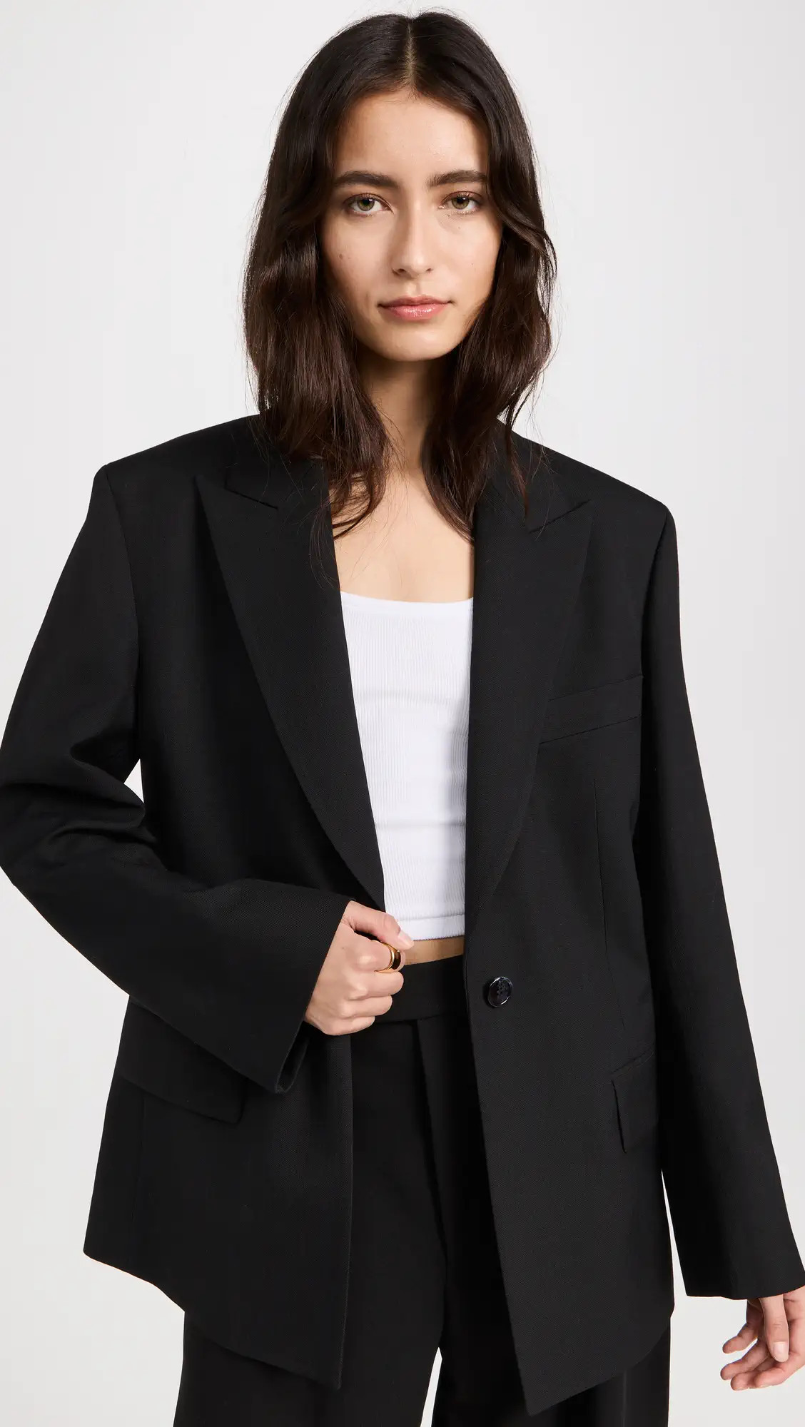 Acne Studios Single Breasted Suit Jacket | Shopbop | Shopbop