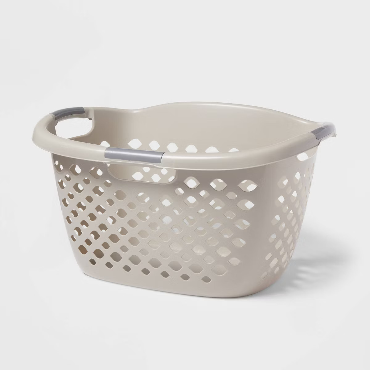 1.8bu Hip Hugger Laundry Basket Gray - Brightroom™ | Target