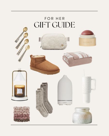 Gift guide for her. Holiday gift ideas for the homebody. Lululemon belt bag, beauty gifts, throw blanket. Amazon gift guide  

#LTKGiftGuide #LTKHoliday #LTKhome