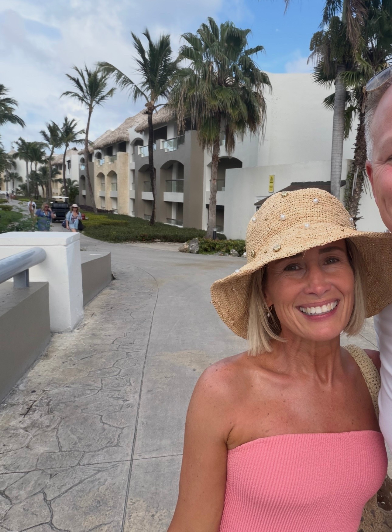 vacation outfit
beach, swim, beach hat, swimsuit 

#LTKOver40 #LTKSwim #LTKTravel