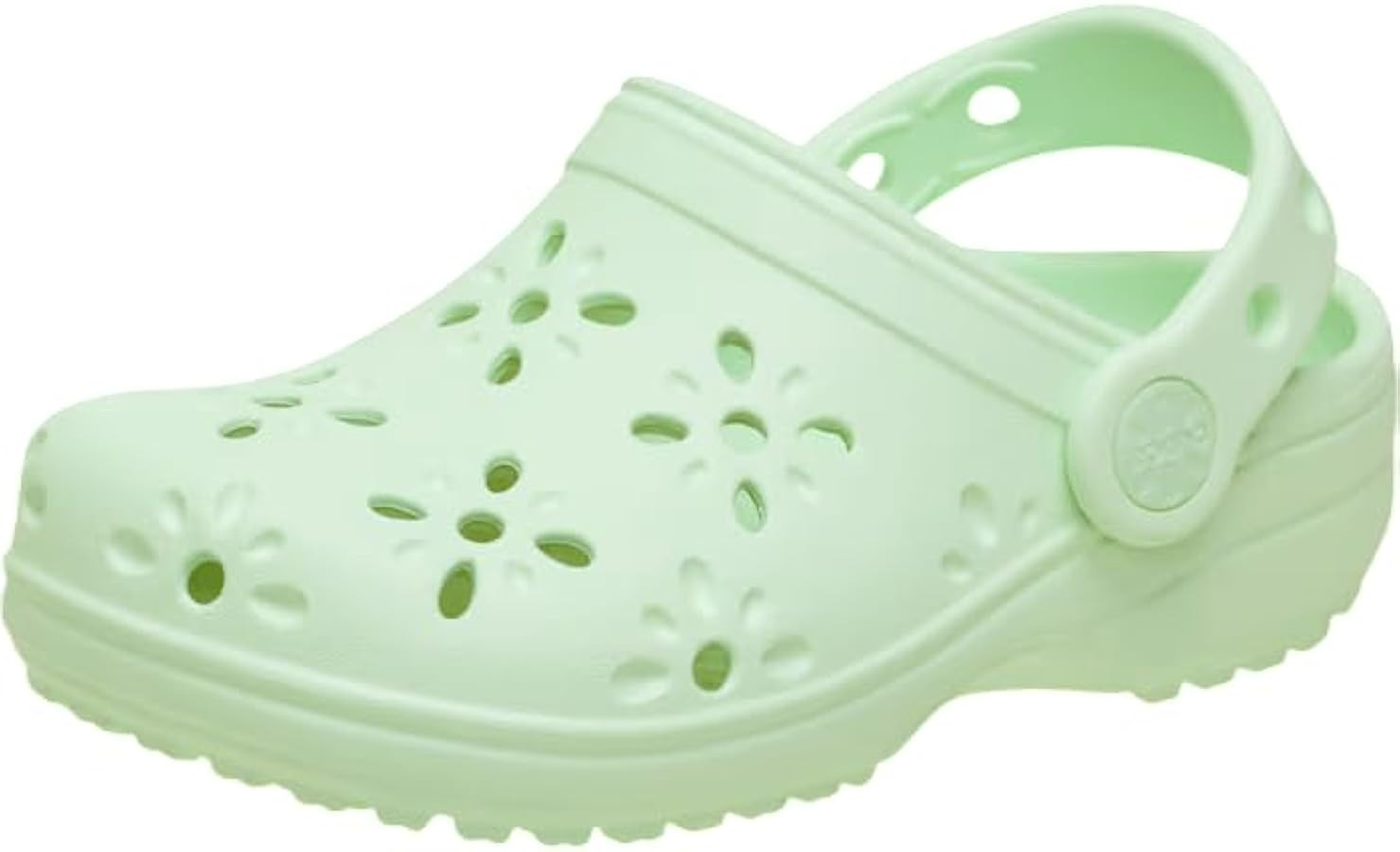 Crocs Unisex Kids Classic Floral Cut Out Clog TClog | Amazon (UK)