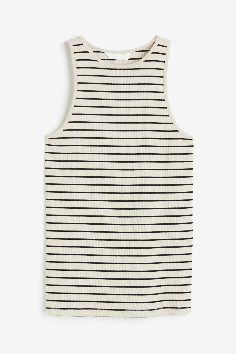 Ribbed Tank Top | H&M (US + CA)