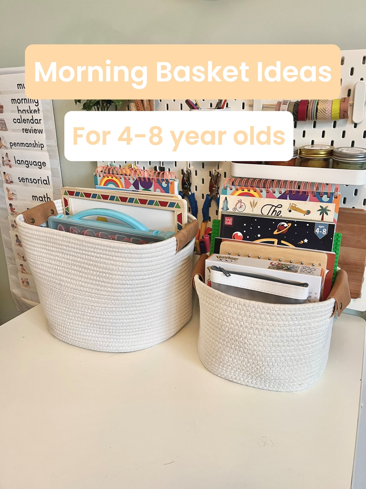 Here are some activity ideas to add to your 4-8 year old’s morning basket! These are activities my kids have played with on rotation for the better part of the last 3 years and they still get a lot of use. 

We’ve given most of these as gifts for Christmas and birthdays and I love that they’re not only fun, but support learning as well! 

#morningbasket #morningbasketsupplies #morningbasketactivities #kidsactivities #kidsgifts #giftideas #giftguide #kidsgiftguide #birthdaygift #birthdaygiftideas #kindergartenactivities #preschoolactivities #giftsforage5 #giftsforage6 #giftsforage7 #giftsgorage8 

#LTKKids #LTKGiftGuide #LTKHoliday