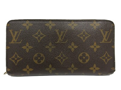 Authentic Louis Vuitton Monogram Zippy Wallet M60017 Long Wallet Leather 109938 | eBay UK