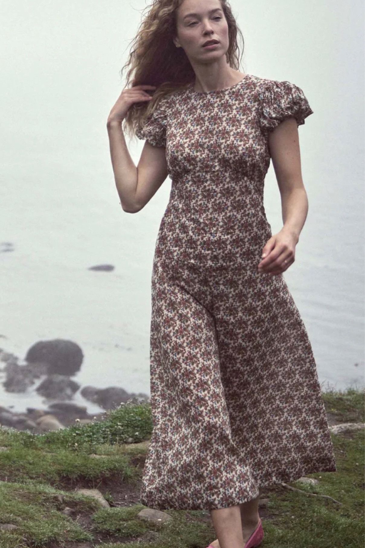 doen floral midi dress DEN Elisabeth Floral Dress by Doen