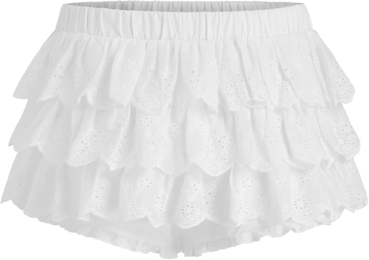CIDER Shorts for Women Low Waist Layered Micro Solid Beach Cotton Daily Casual Summer Bottoms | Amazon (US)